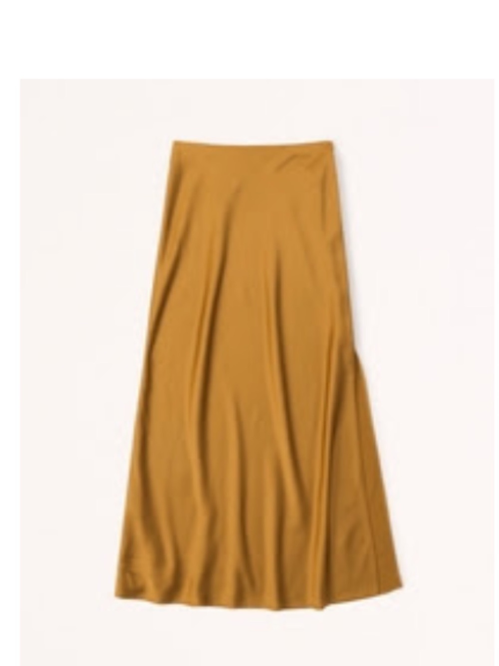 Abercrombie elevated satin skirt MP NWT